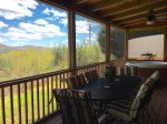 Gorgeous views from the screened porch